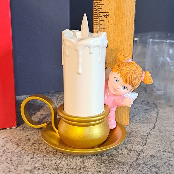 Hallmark Keepsake Angelic Candlelight Christmas Tree Ornament 2020 - Picture 7 of 12